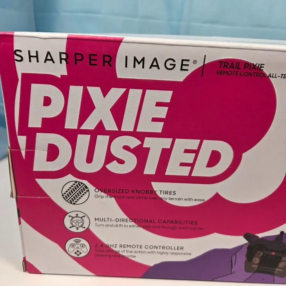Remote Control All-Terrain Vehicle Pink Sharper Image Trail Pixie  NEW In Box